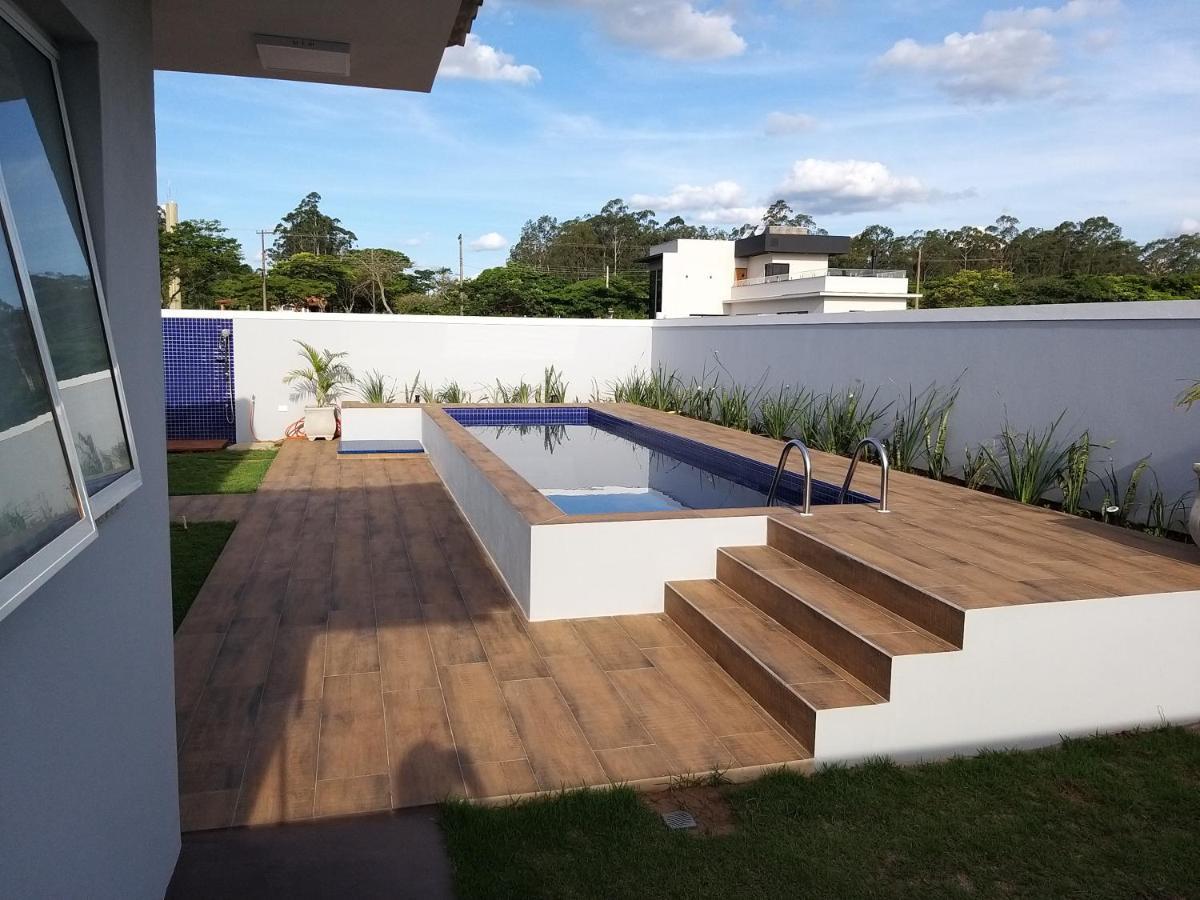 Casa Piscina Climatizada Santa Barbara Resort #Casadecampo131 Águas de Santa Barbara Extérieur photo